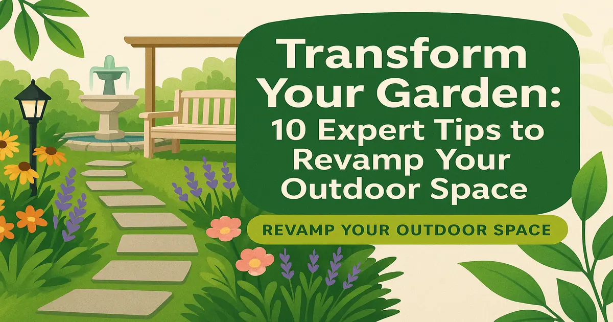 How to Change Your Garden 10 Powerful Tips for a Stunning Makeover